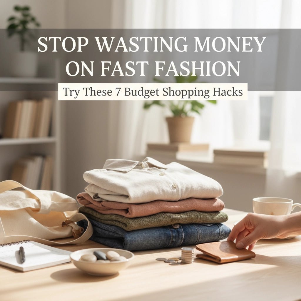 Stop Wasting Money on Fast Fashion: Try These 7 Budget Shopping Hacks - Christopher James LLC