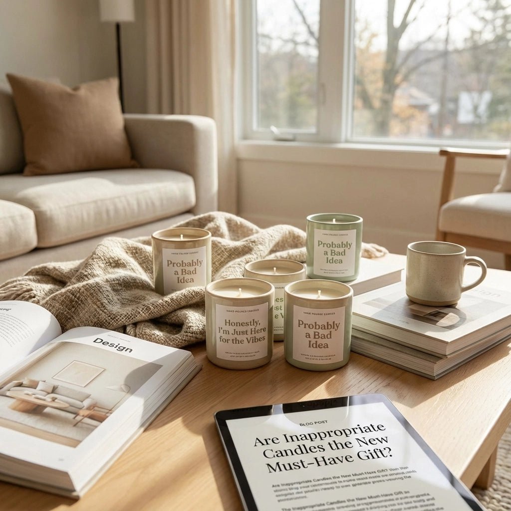 Are Inappropriate Candles the New Must-Have Gift? Why Everyone's Obsessed with Quirky Home Décor in 2025 - Christopher James LLC