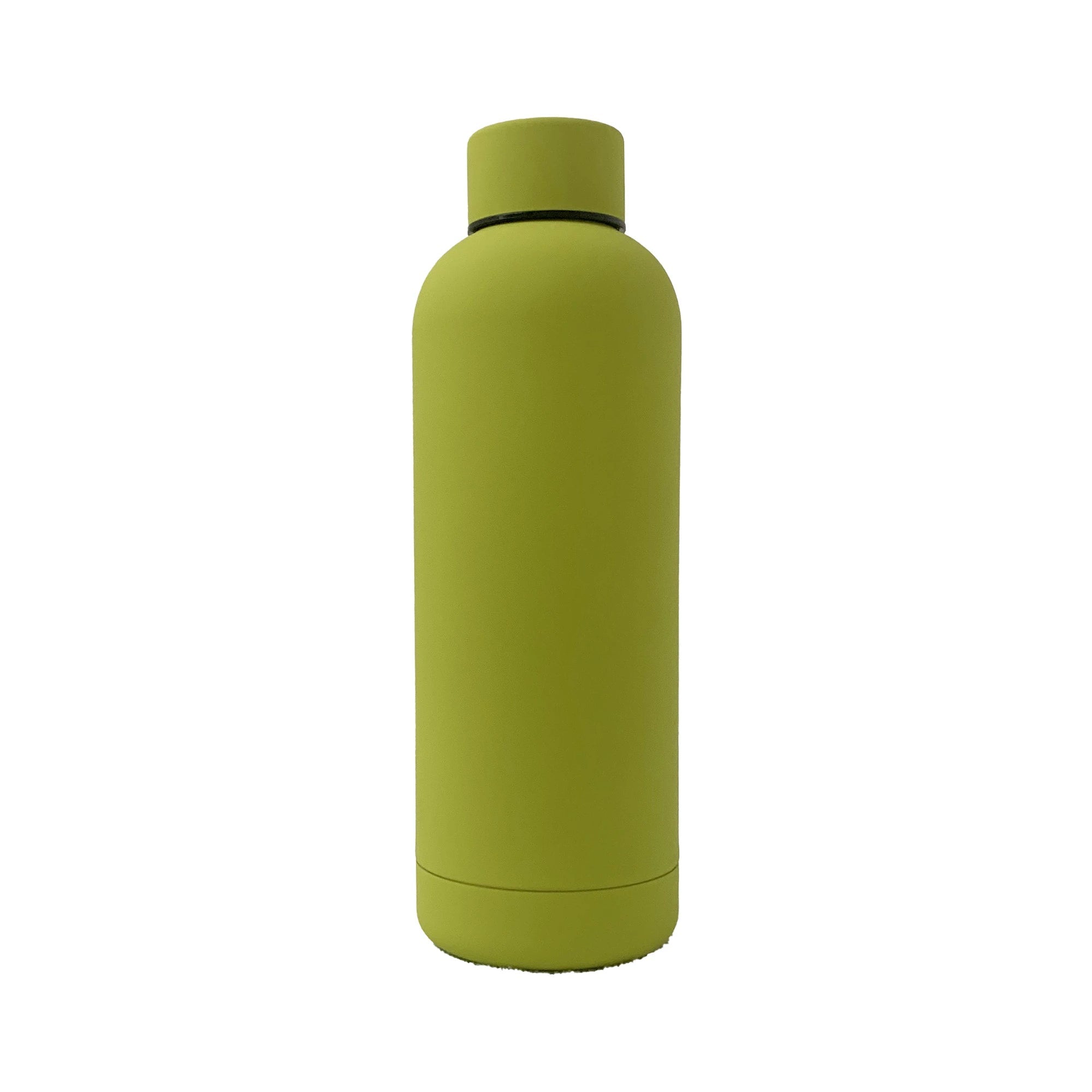 17oz Rubber Vacuum Insulated Stainless Steel Water Bottle - Christopher James LLC