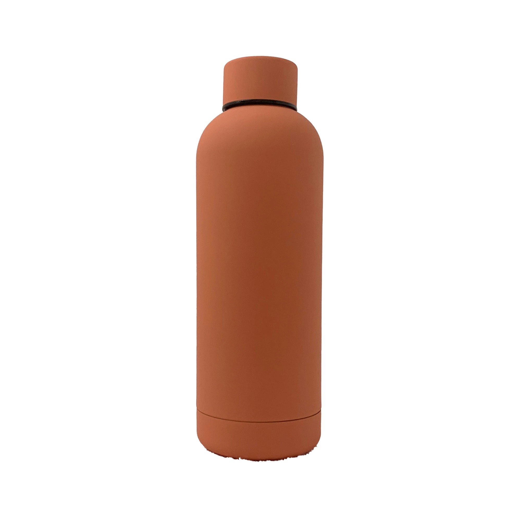 17oz Rubber Vacuum Insulated Stainless Steel Water Bottle - Christopher James LLC