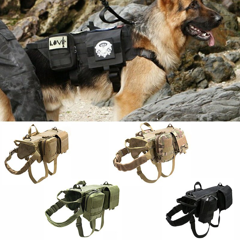 Tactical Military Dog Harness - Christopher James LLC