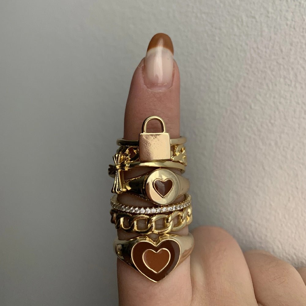 Creative Love Heart Ring - Christopher James LLC