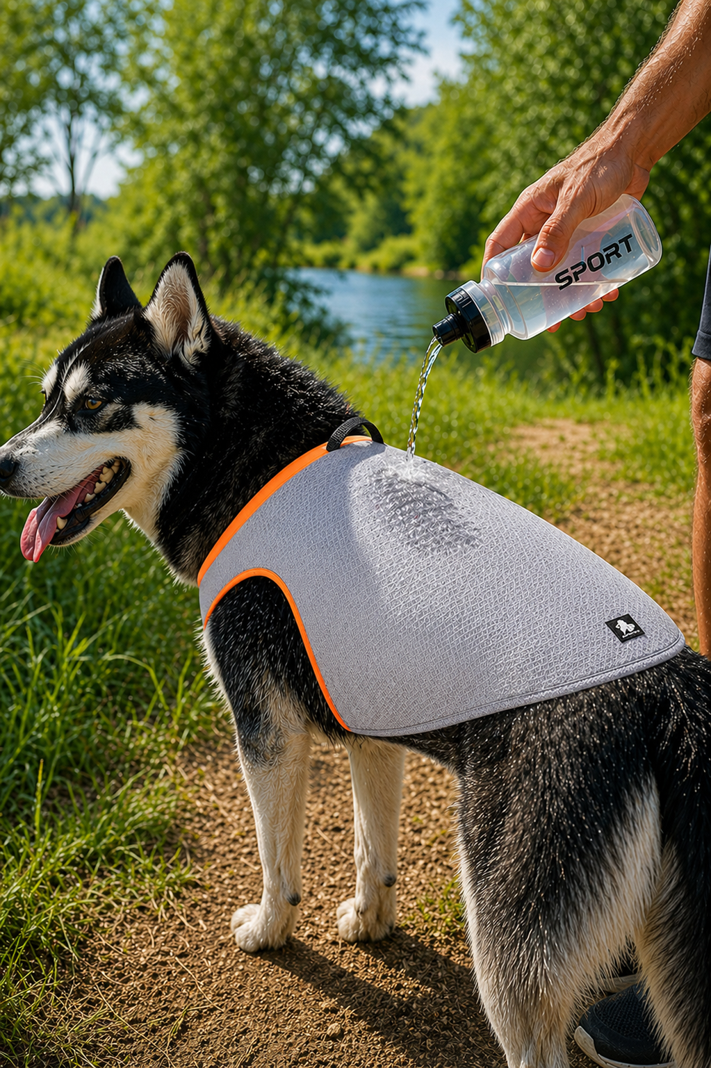 SGODA Dog Cooling Vest – Lightweight Summer Cooling Jacket for Hot Weather