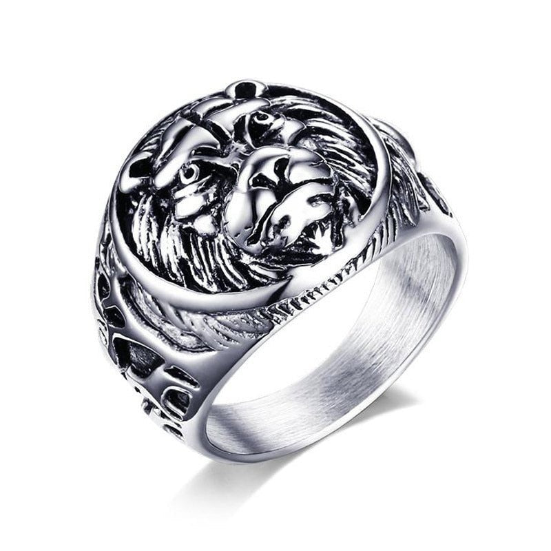 Lion Head Rings - Christopher James LLC