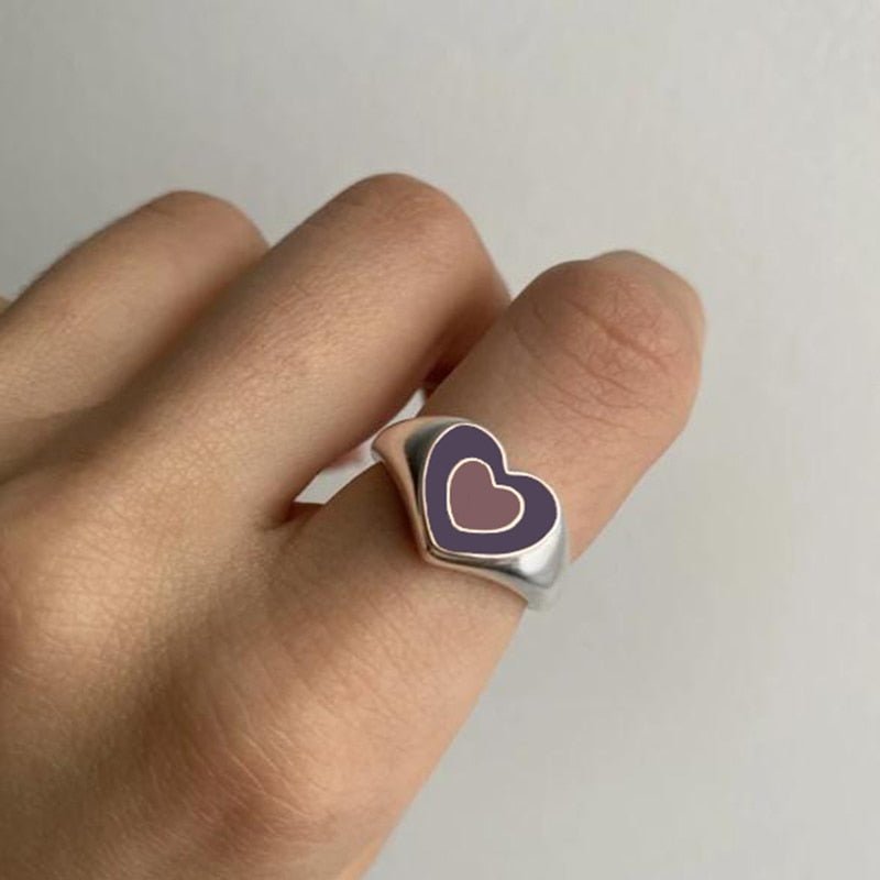 Creative Love Heart Ring - Christopher James LLC