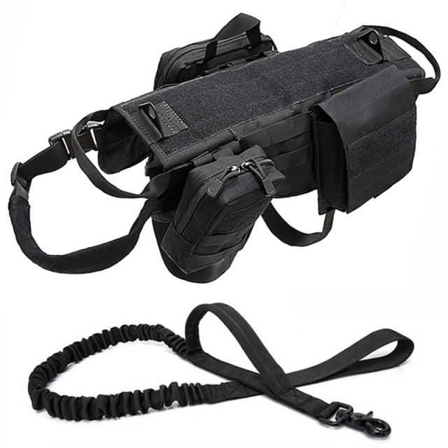 Tactical Military Dog Harness - Christopher James LLC