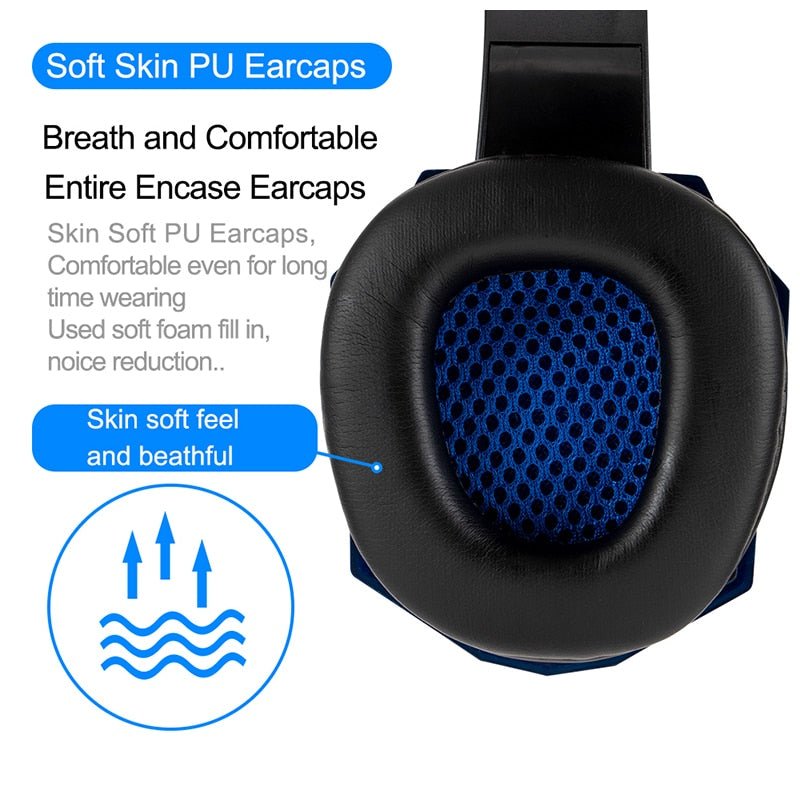 Led Light Wired Gamer Headset - Christopher James LLC