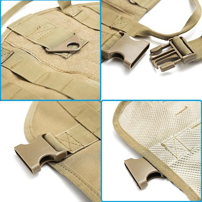 Tactical Military Dog Harness - Christopher James LLC