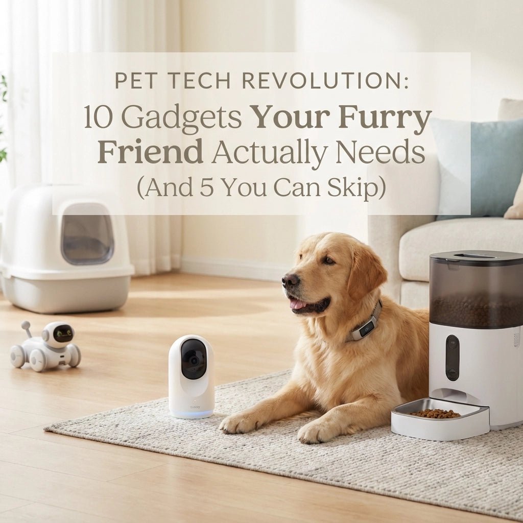 Pet Tech Revolution: 10 Gadgets Your Furry Friend Actually Needs (And 5 You Can Skip) - Christopher James LLC