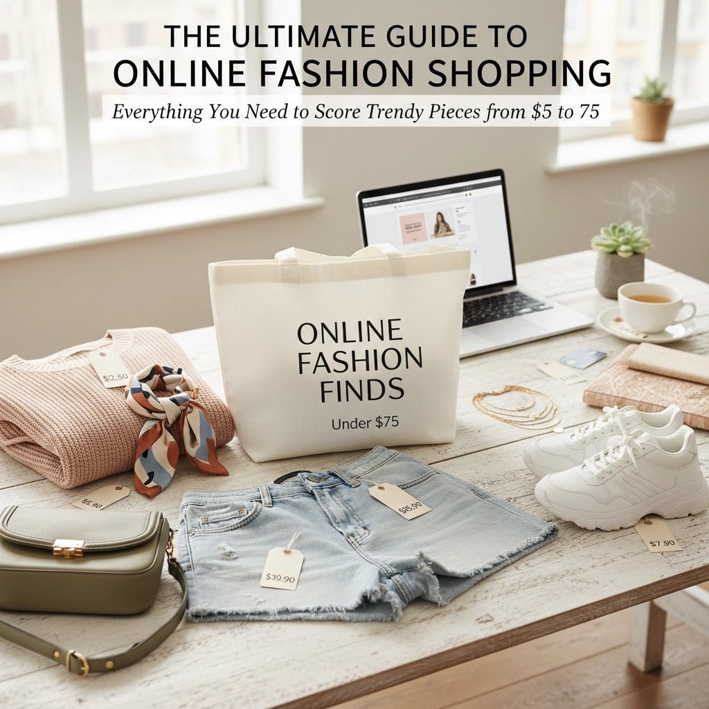 The Ultimate Guide to Online Fashion Shopping: Everything You Need to Score Trendy Pieces from $5 to $75 - Christopher James LLC