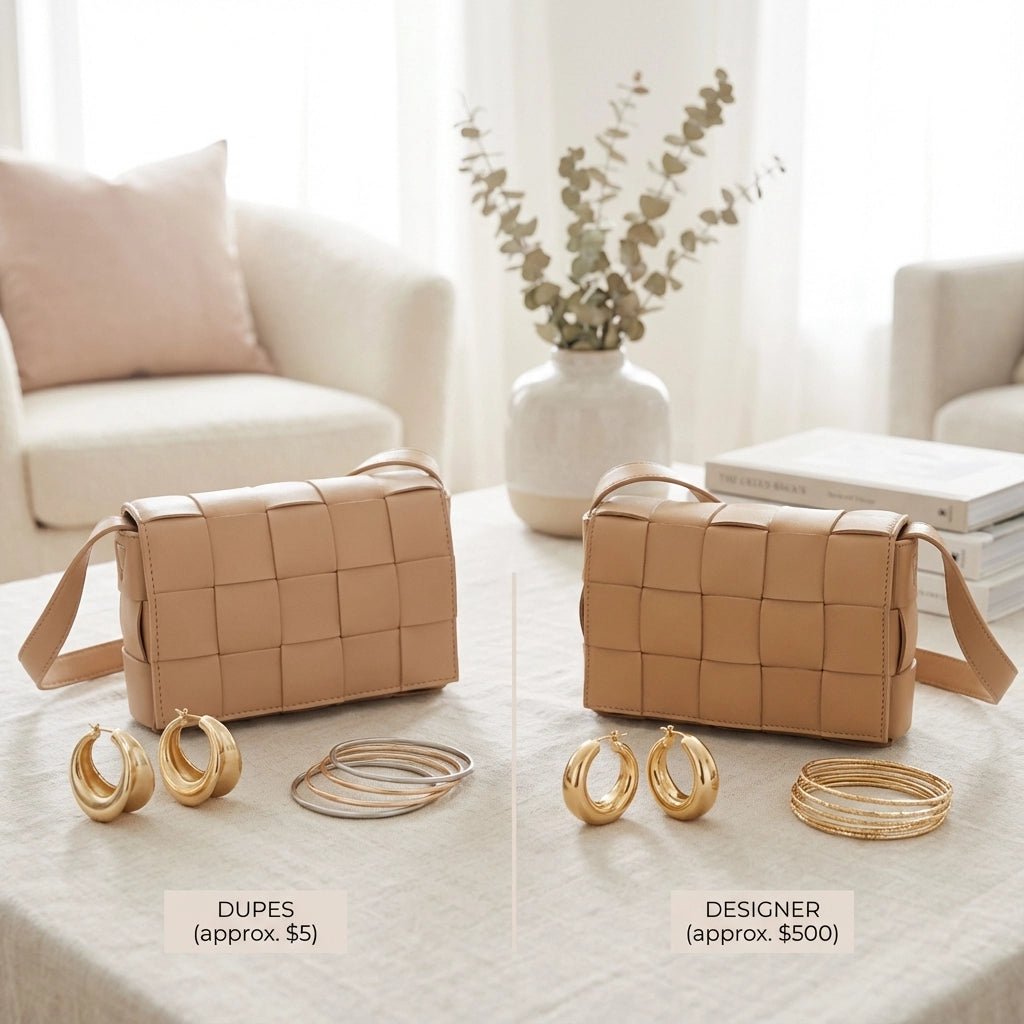 Dupes Vs Designer: How to Score $5 Accessories That Look Like $500 Pieces - Christopher James LLC