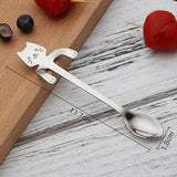 STAINLESS STEEL CAT TEASPOONS - Christopher James LLC