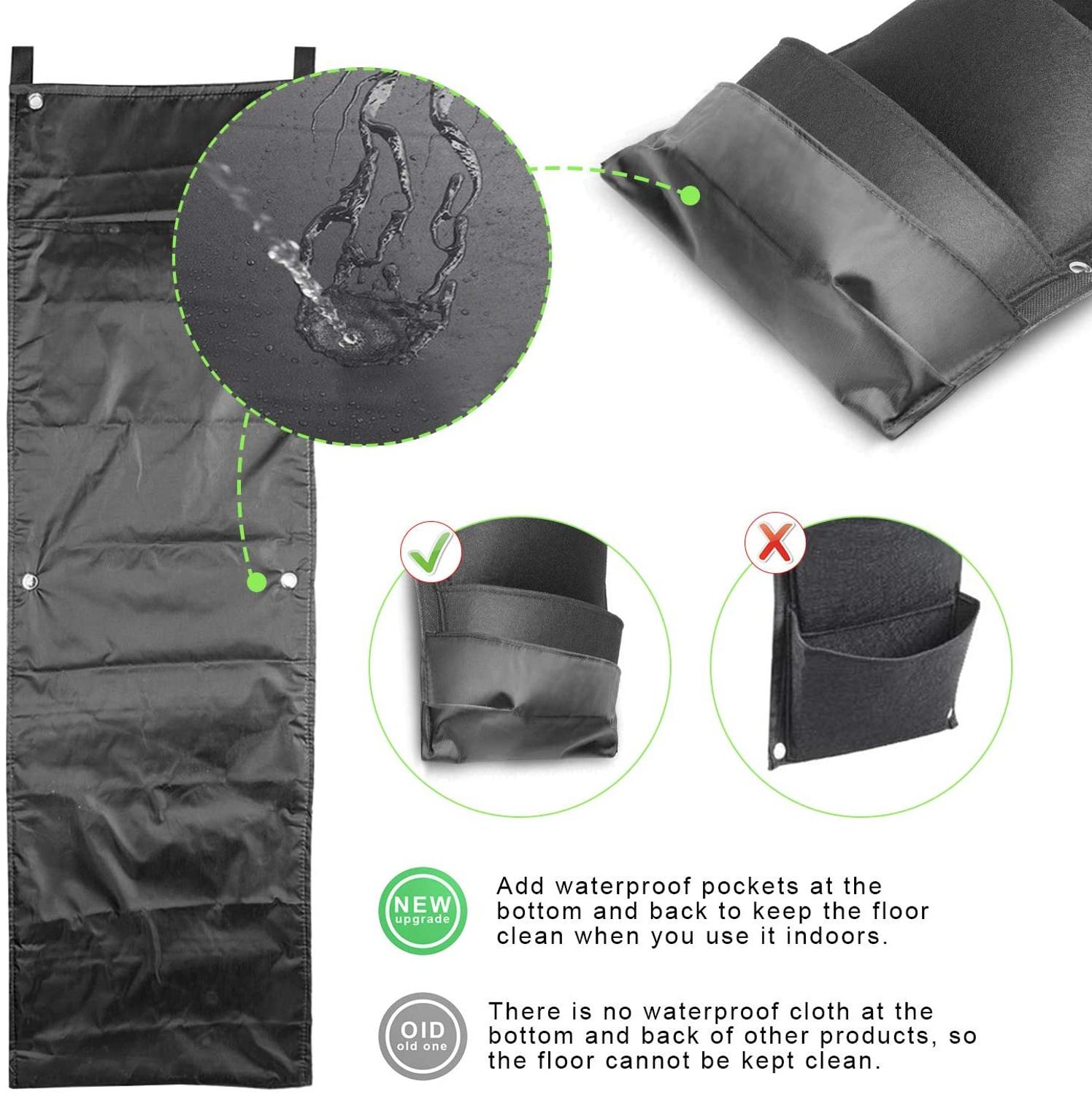 Vertical Hanging Garden Flower Pots - Christopher James LLC