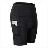 High Waist Fitness Shorts - Christopher James LLC