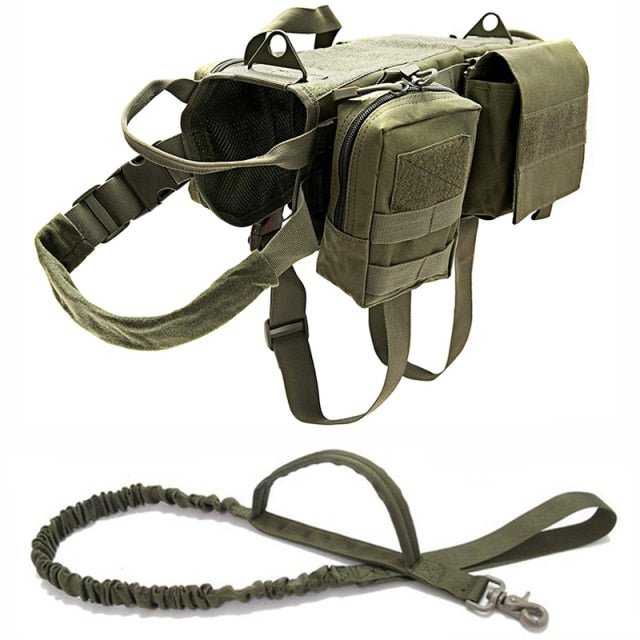 Tactical Military Dog Harness - Christopher James LLC