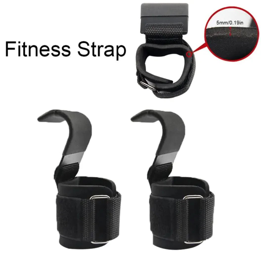 Fitness Hook Support Wristbands - Christopher James LLC