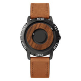 Iron Ball Magnetic Pointer Men's Watch - Christopher James LLC