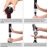 Automatic Wine Bottle Opener - Christopher James LLC