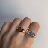 Creative Love Heart Ring - Christopher James LLC