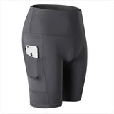 High Waist Fitness Shorts - Christopher James LLC