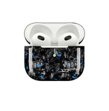 Apple AirPods | Blue Flake Real Forged Carbon Fiber Case - Christopher James LLC