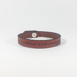 Custom Quote Bracelet - Christopher James LLC