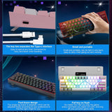 Mini Mechanical Gaming Wired Keyboard - Christopher James LLC
