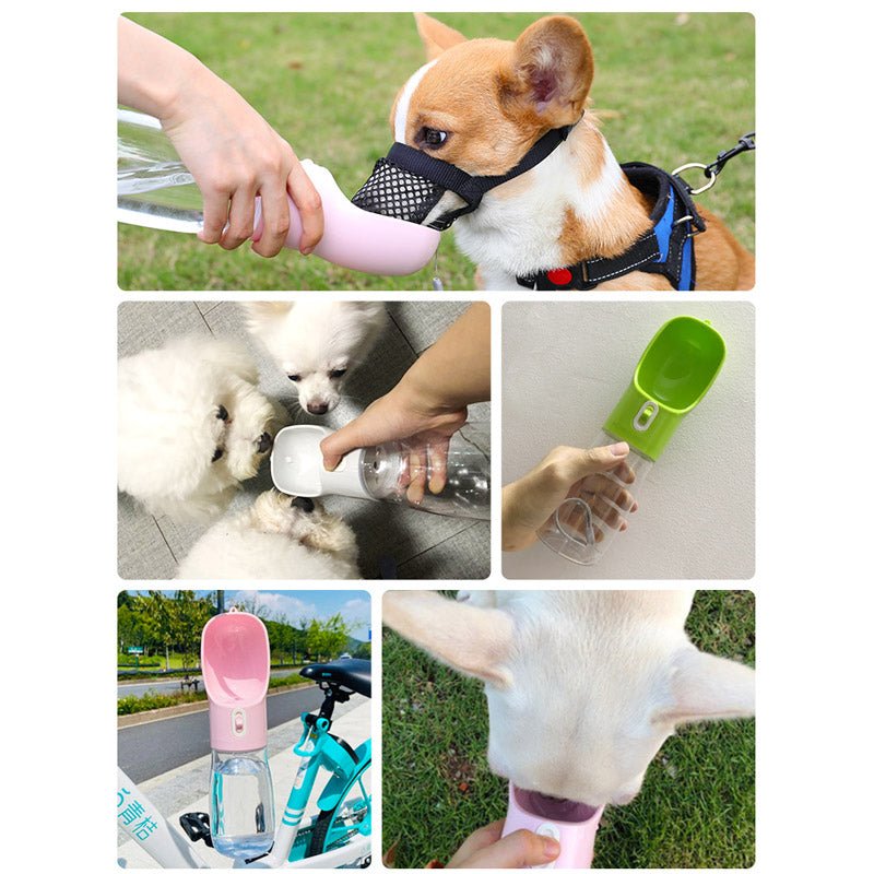 Pet Dog Water Bottle Feeder - Christopher James LLC