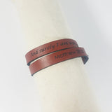 Spiritual Wrap Bracelets - And surely I am with you always - Christopher James LLC