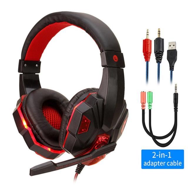 Led Light Wired Gamer Headset - Christopher James LLC