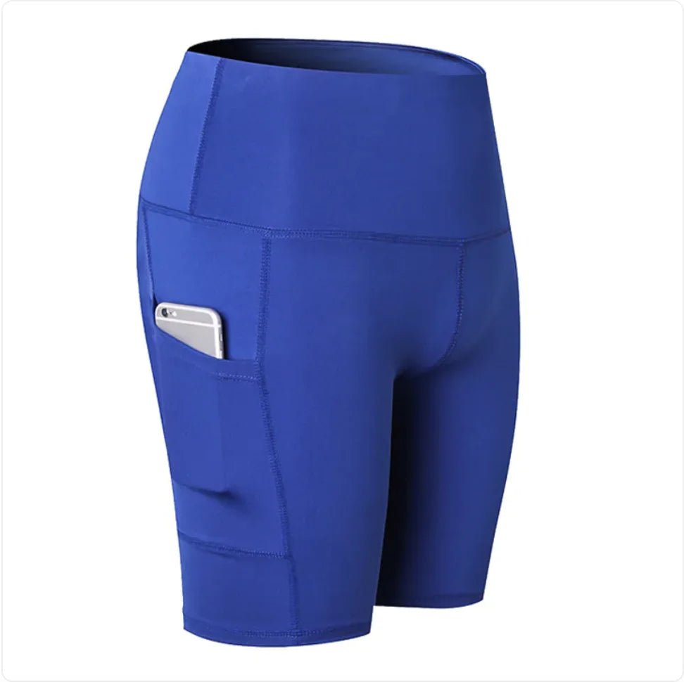 High Waist Fitness Shorts - Christopher James LLC