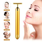 24K Gold Facial Roller Massager - Christopher James LLC