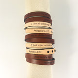 Custom Quote Wrap Bracelet - Christopher James LLC