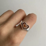 Creative Love Heart Ring - Christopher James LLC