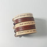 Custom Quote Bracelet - Christopher James LLC